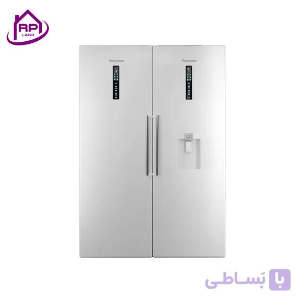 یخچال فریزر دوقلو پاکشوما با یخساز اتوماتیک مدل 901 — تصویر 1