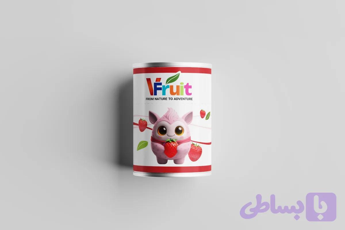 توت فرنگی فریز درای VFruit — تصویر 1
