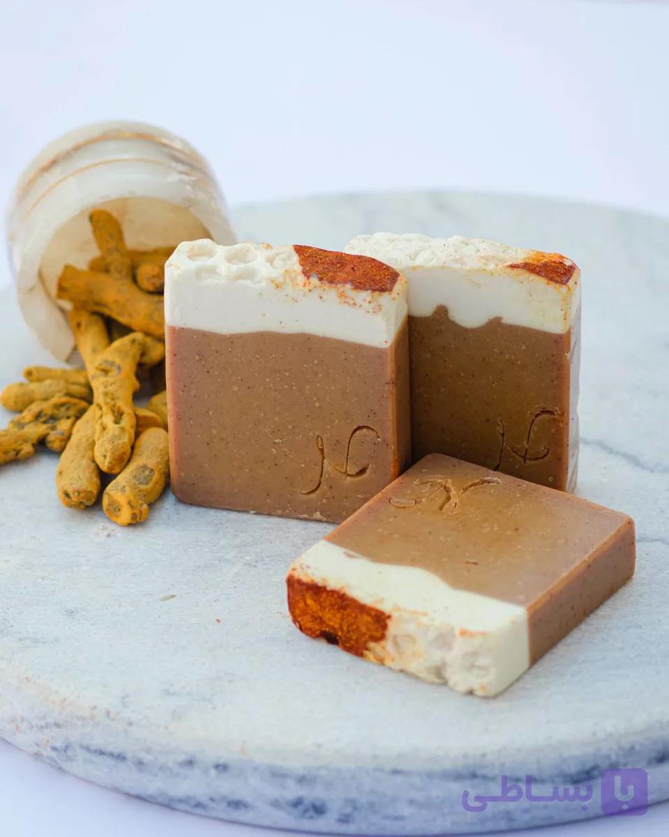 صابون گیاهی زردچوبه