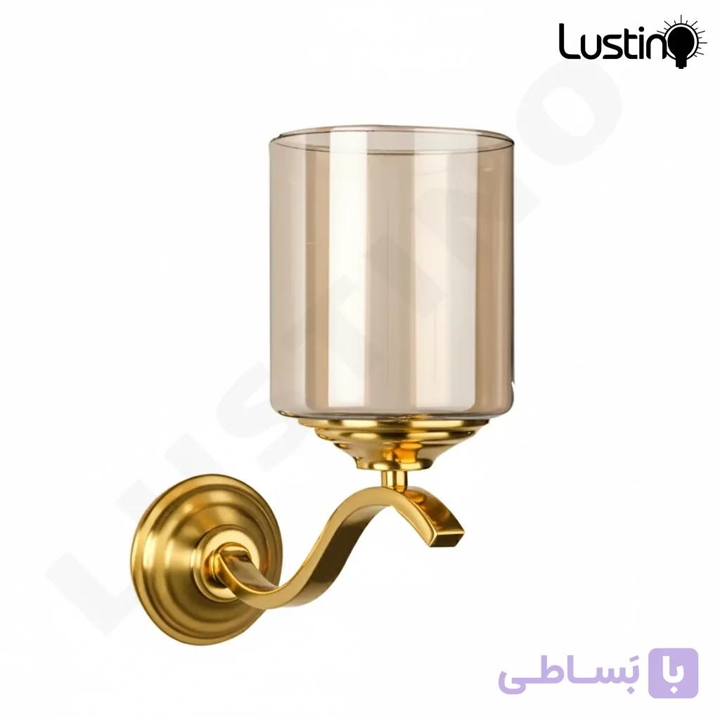 چراغ دیواری لهستانی تک شعله مدل اهورا کد D1 — تصویر 1