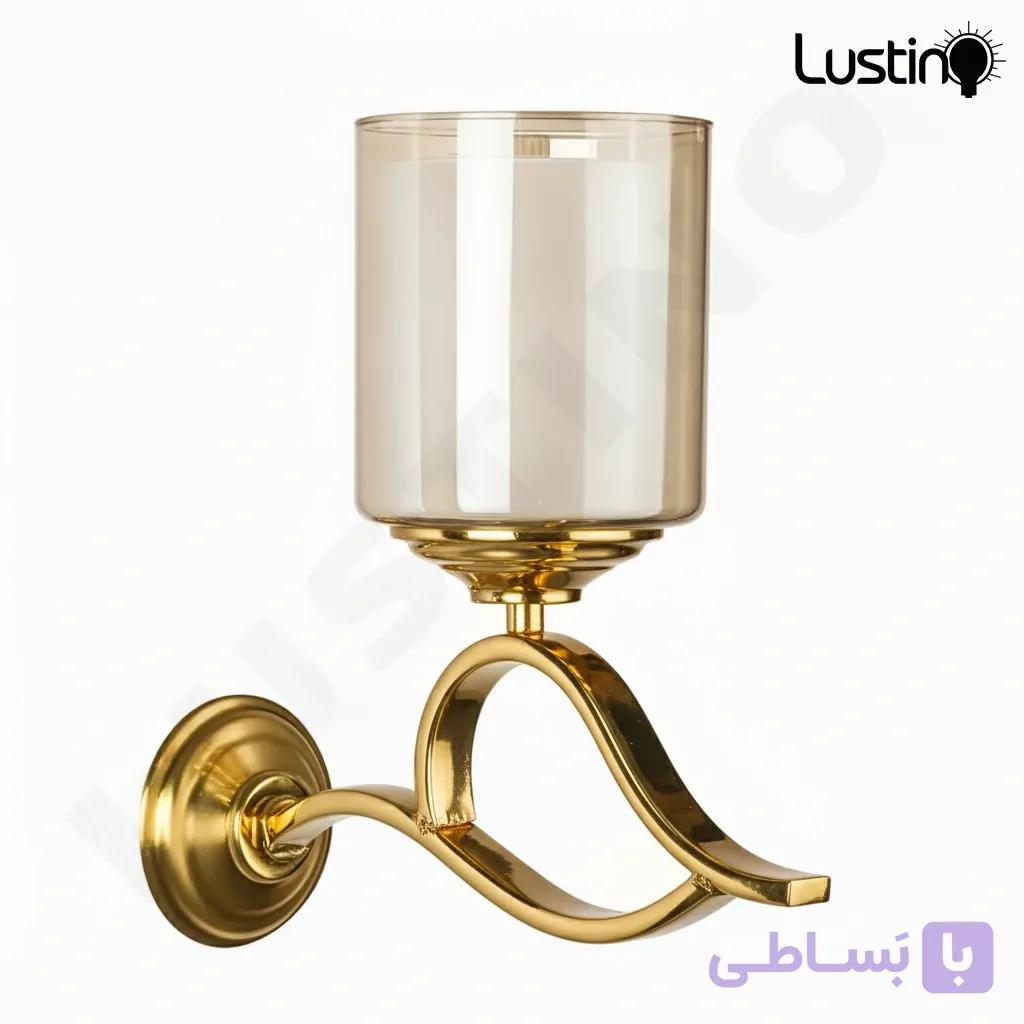 چراغ دیواری لهستانی تک شعله مدل شایان کد D2 — تصویر 1