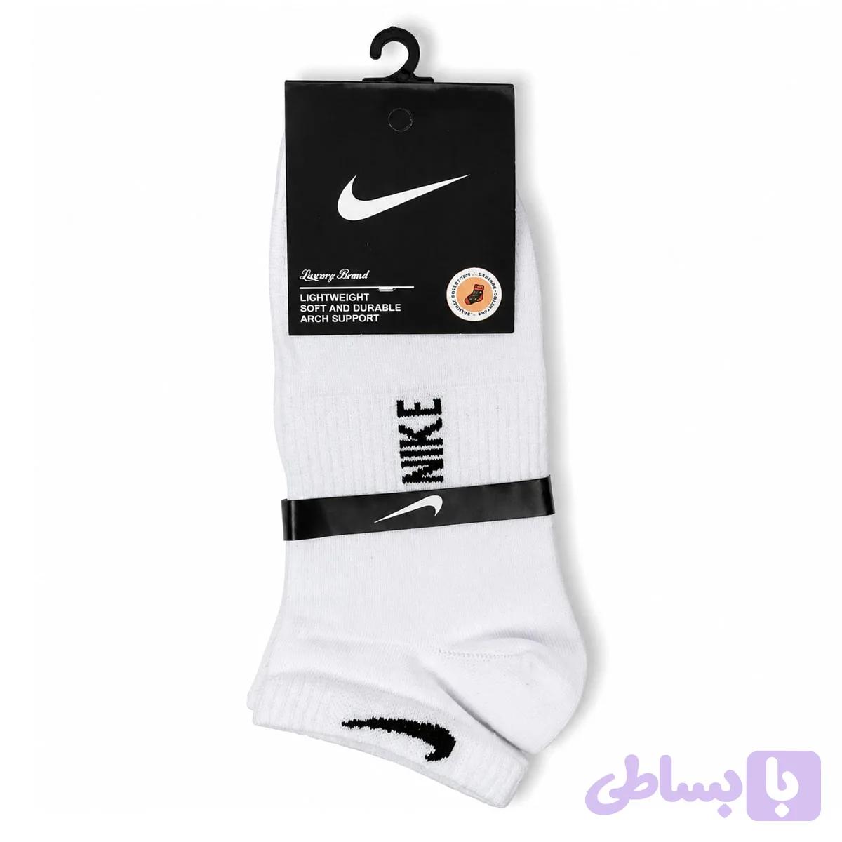 جوراب مچی سفید نایك NIKE