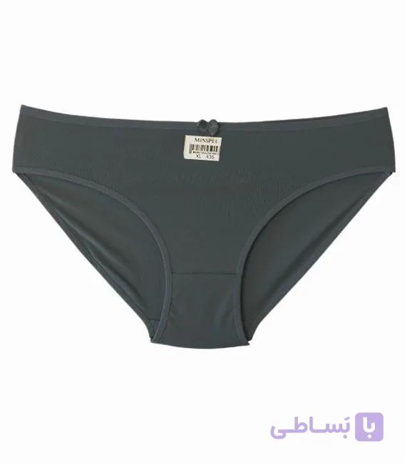 شورت زنانه اسلیپ نخی میسپل ساده سبز کد ۴۳۶ — تصویر 1
