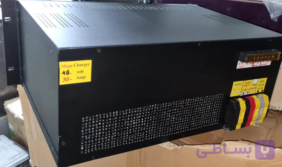 شارژر 48V 30A دارای ولتاژ ثابت 48V10َA با سطح شارژو دشارژباتری
