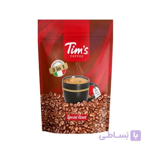 پودر قهوه فوری 1×3 تیمز – بسته 20 عددی