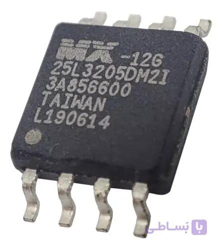 آی سی بایوس لپ تاپ MXIC MX25L3205D 4M SOP8 3V