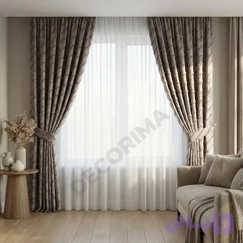 پرده مخمل کد MJ01