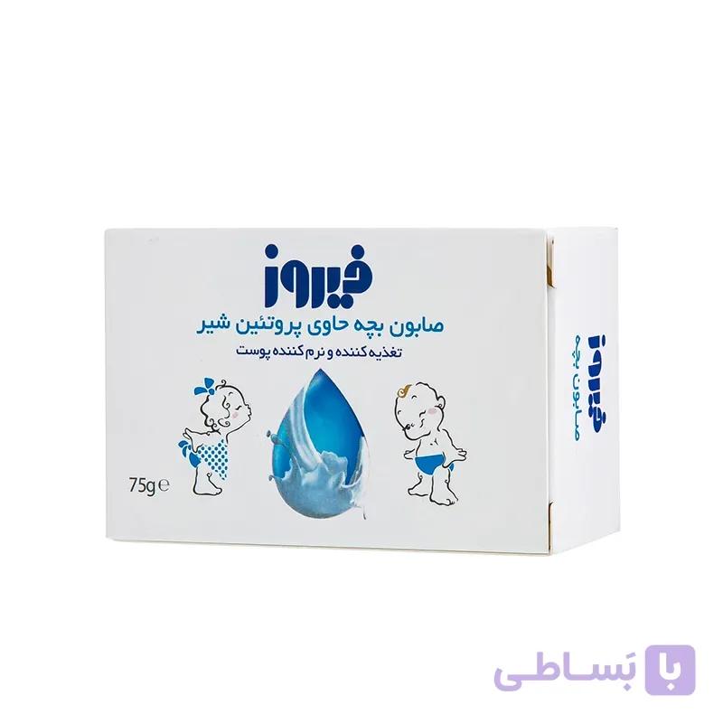 صابون بچه حاوی پروتئین شیر فیروز
