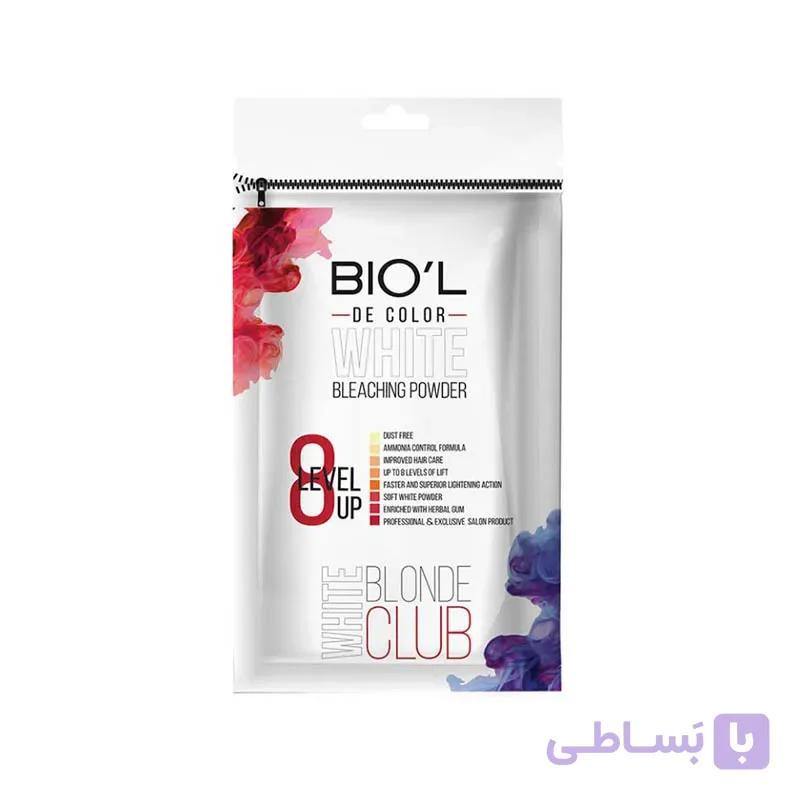 پودر دکلره بیول مدل Blonde Club وزن 50 گرم سفید