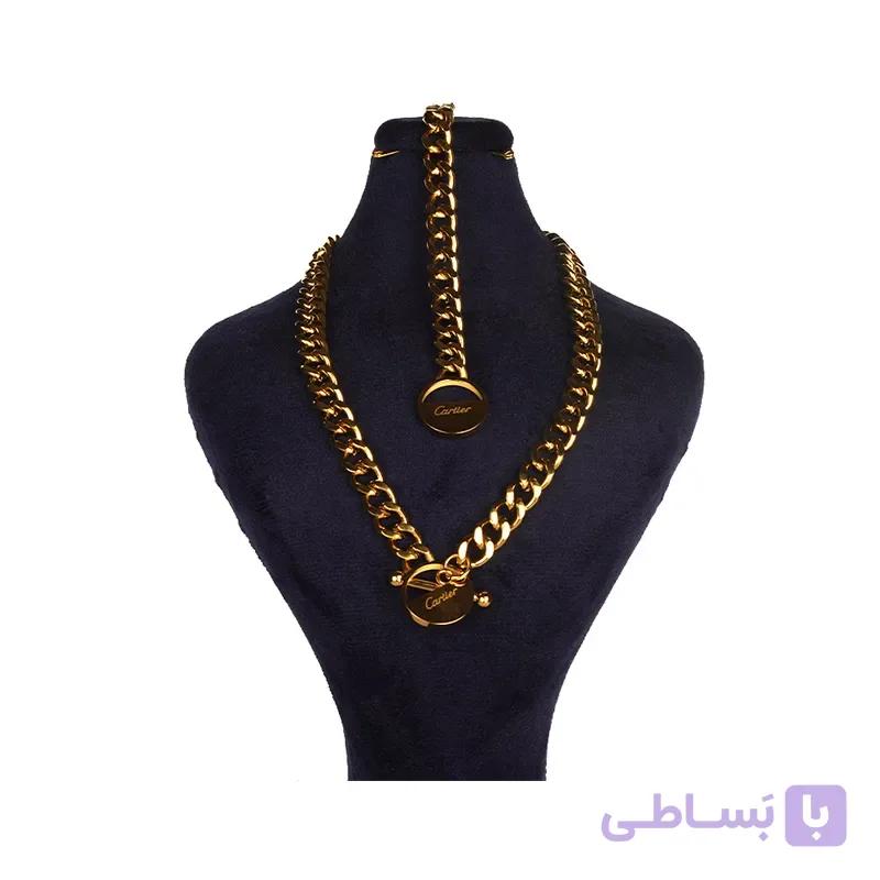 گردنبند و دستبند ست کد 361