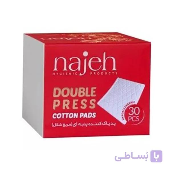 پد آرایش پاک کن ناژه مربعی 30 عددی