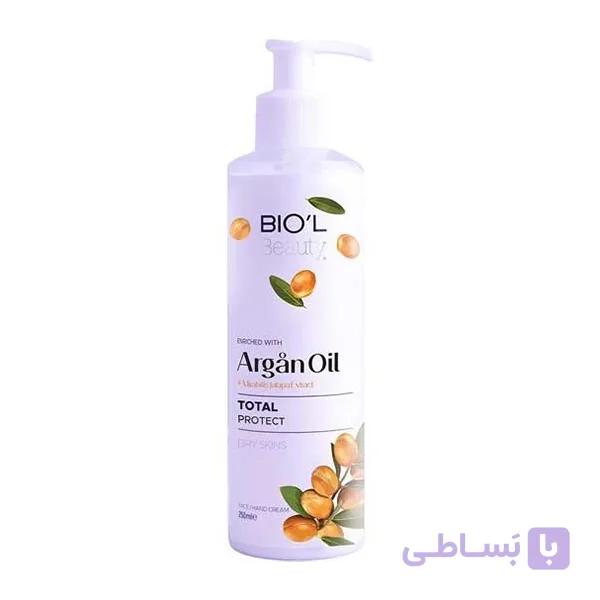 کرم پمپی مرطوب کننده دست و صورت رز هیپ بیول 250 ml