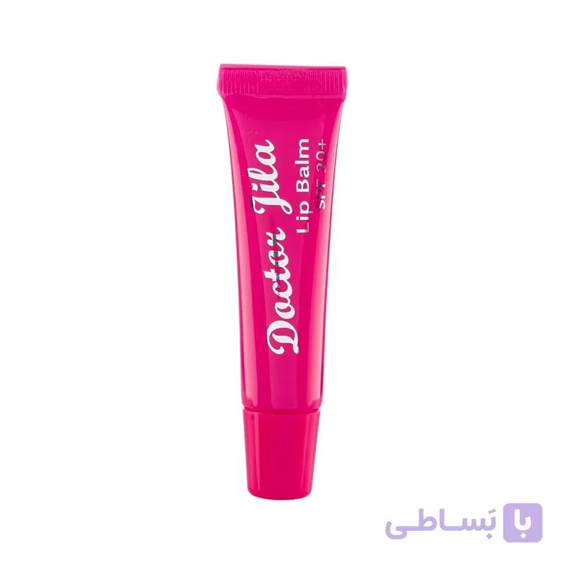 بالم لب دکتر ژیلا SPF20 بنفش 12 گرمی — تصویر 1