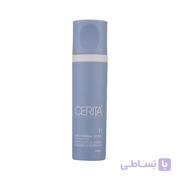 هیرتونیک مو گیاهی T1 سریتا مدل Herbal حجم 50 میلی لیتر — تصویر 1