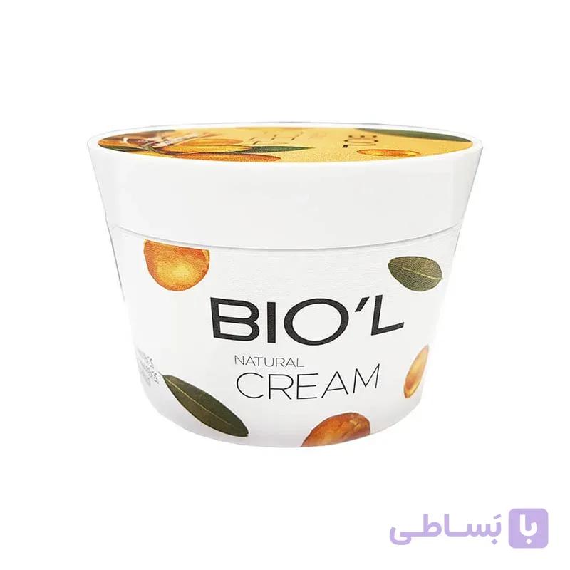 کرم مرطوب کننده حاوی روغن آرگان و عصاره لاله عباسی بیول 200 میل BIOL