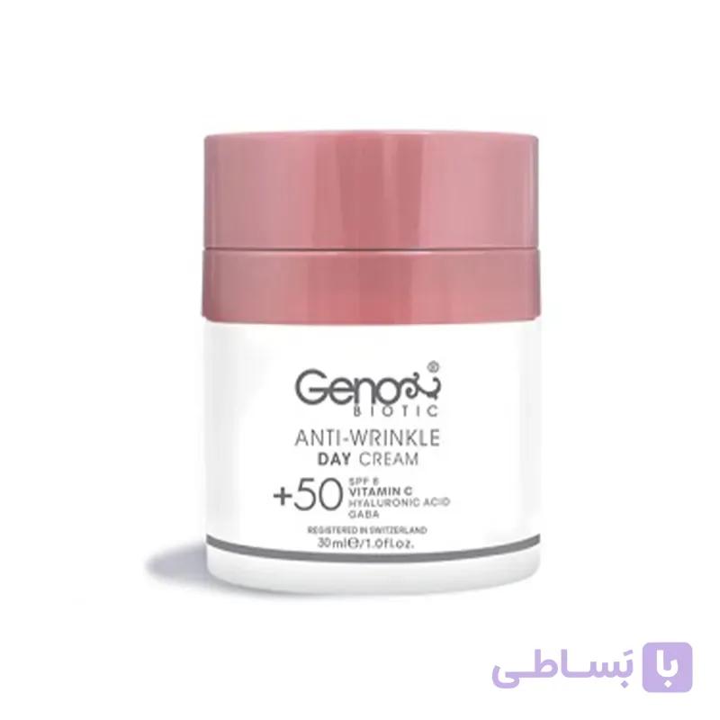 کرم ضد چروک روز ژنو بایوتیک مخصوص سنین بالای 50 سال 30 میلی لیتر
