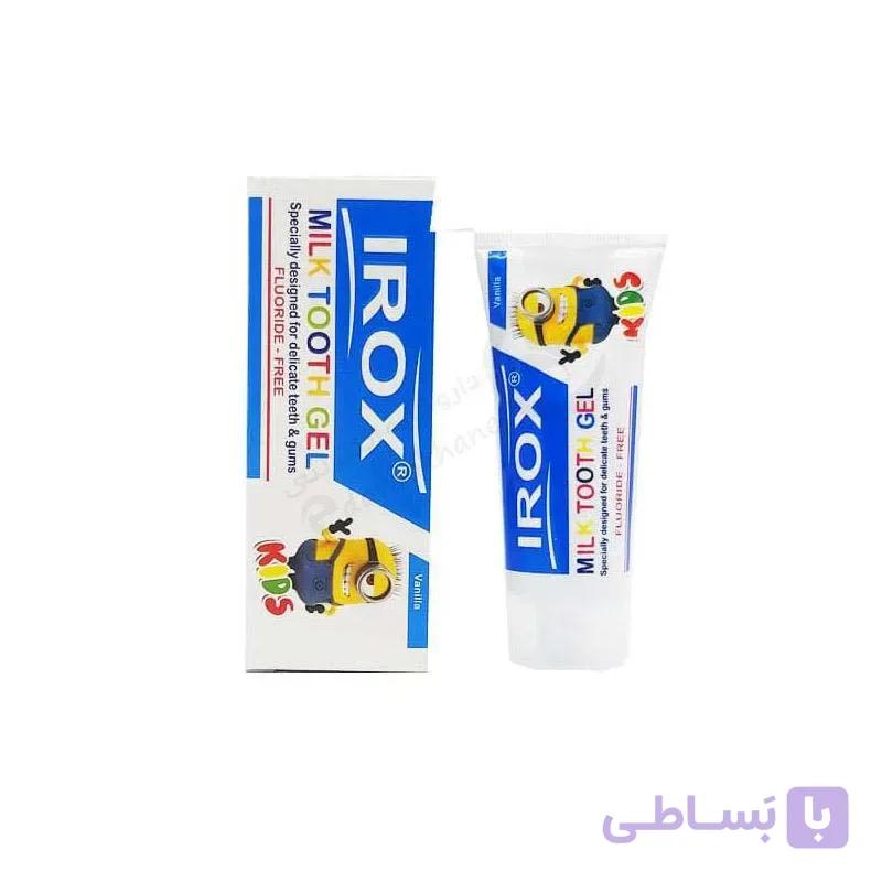 خمیر دندان ژله ای دندان شیری کودک ایروکس Irox
