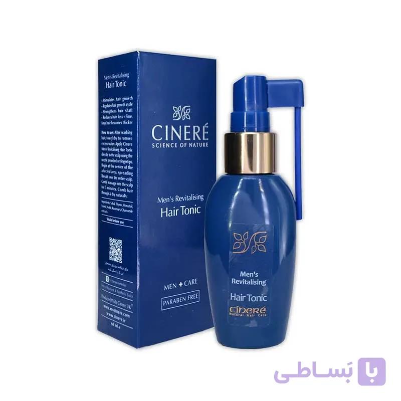 لوسیون گیاهی تقویت مو آقایان سینره — تصویر 1