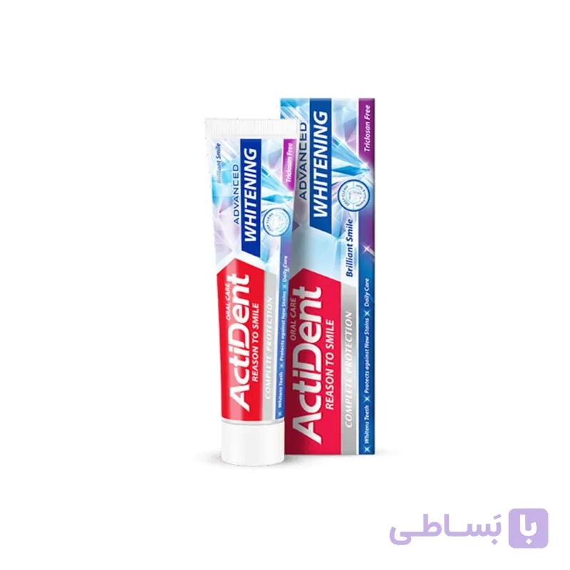 خمیر دندان سفید کننده تخصصی اکتیدنت
