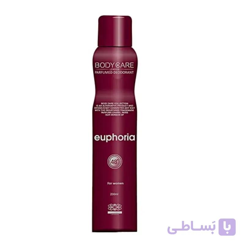 اسپری خوشبو کننده بدن بادی کر رایحه ایفوریا Body Care Euphoria
