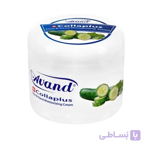 کرم مرطوب کننده و کلاژن پلاس کاسه ای آوند با رایحه کیوی