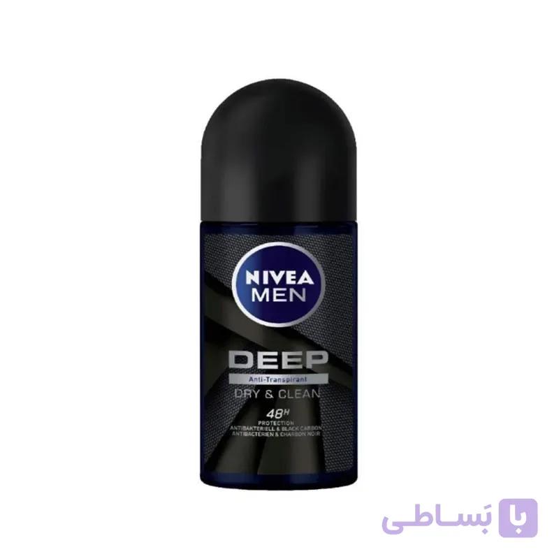 مام رول ضد تعریق نیوا مردانه دیپ deep مدل DRY & CLEAN FEEL