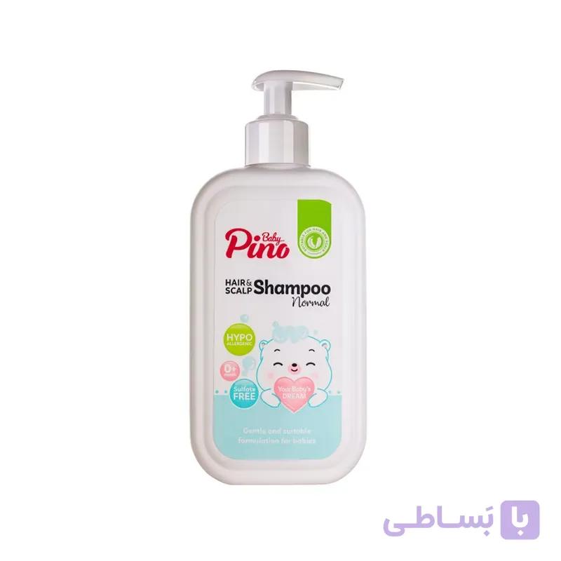 شامپو سر نوزاد و کودک بدون سولفات 350 گرمی پینو بیبی