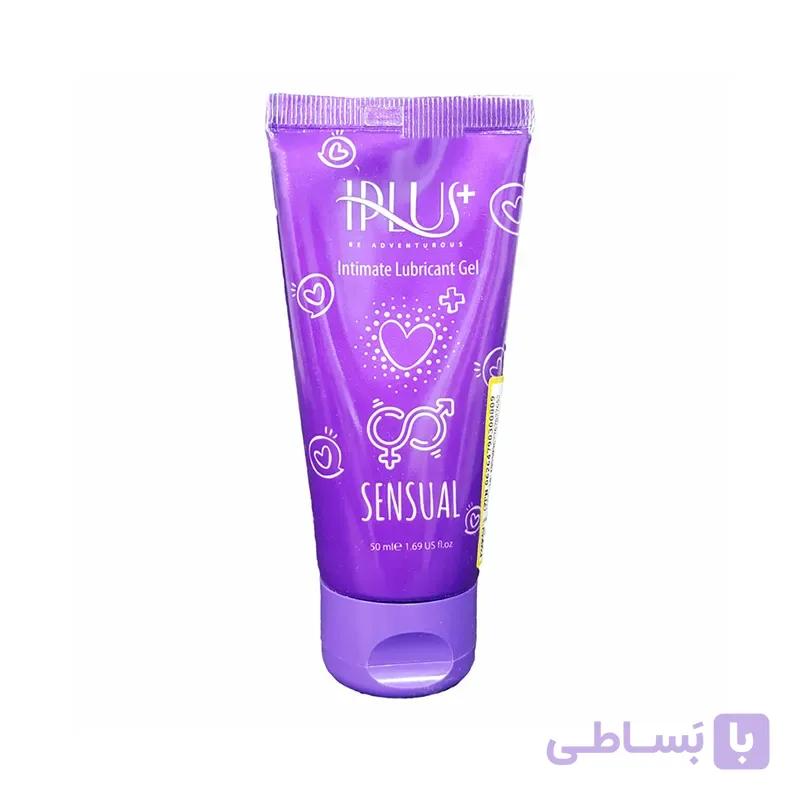 ژل لوبریکانت آی پلاس بنفش مدل گرم کننده sensual حجم 50 میلی لیتر