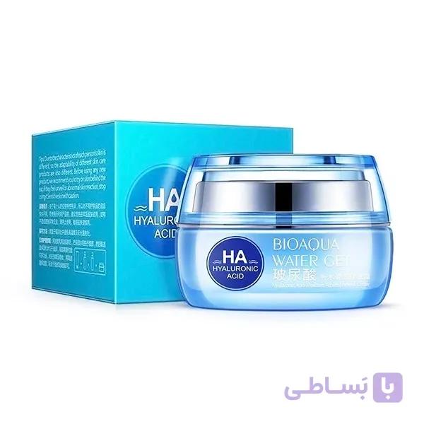 کرم آبرسان بیوآکوا مدل هیالورنیک اسید کلاژن حجم 50 میلی لیتر