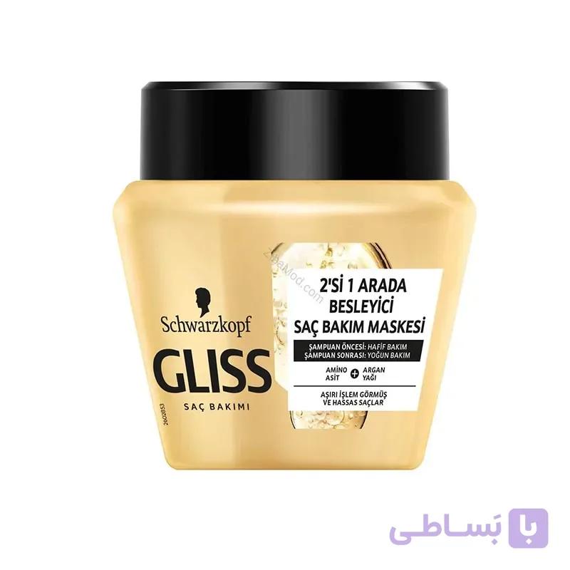 ماسک مو تغذیه کننده گلیس GLISS مدل UItimate oil Elixir