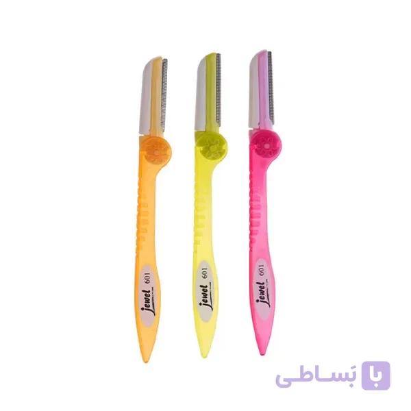تیغ ابروی 3 عددی کریستالی 601 جیول jewel