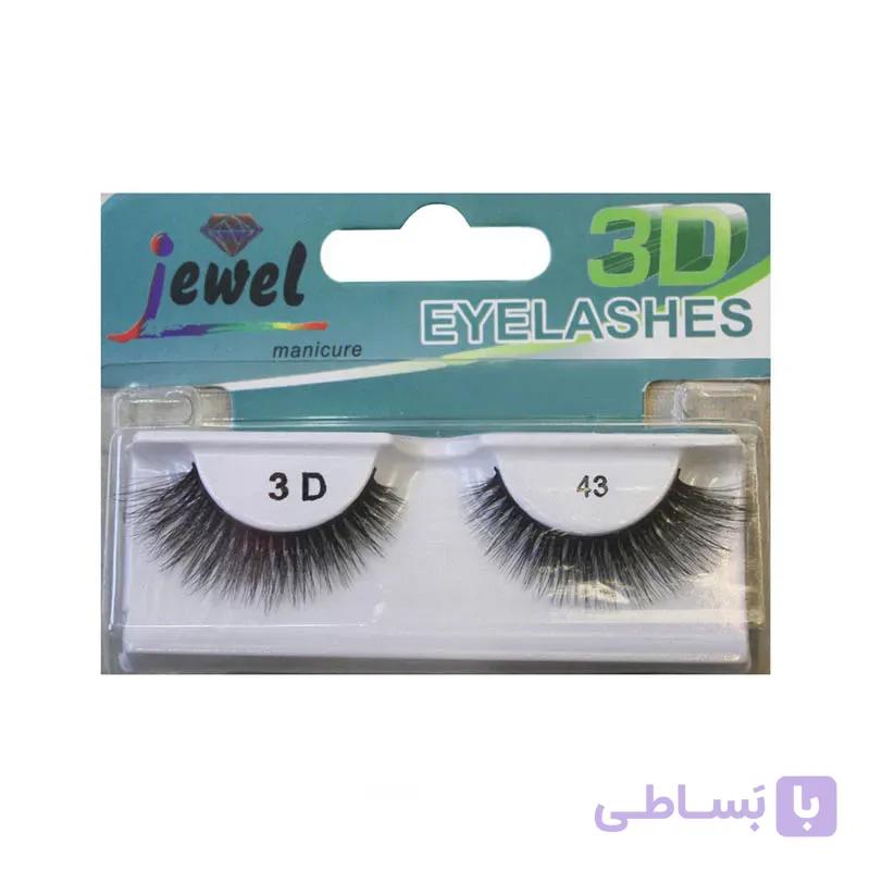 مژه مصنوعی JEWEL 3D مدل 43 جیول