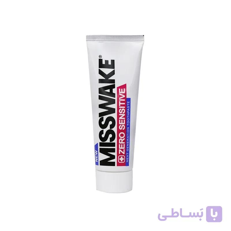 خمیردندان میسویک مدل زیرو سنسیتیو مناسب دندان های حساس 100 میل Zero Sensitive