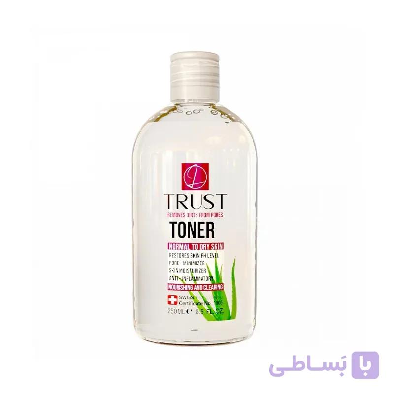 تونر‌ پوست خشک و نرمال تراست