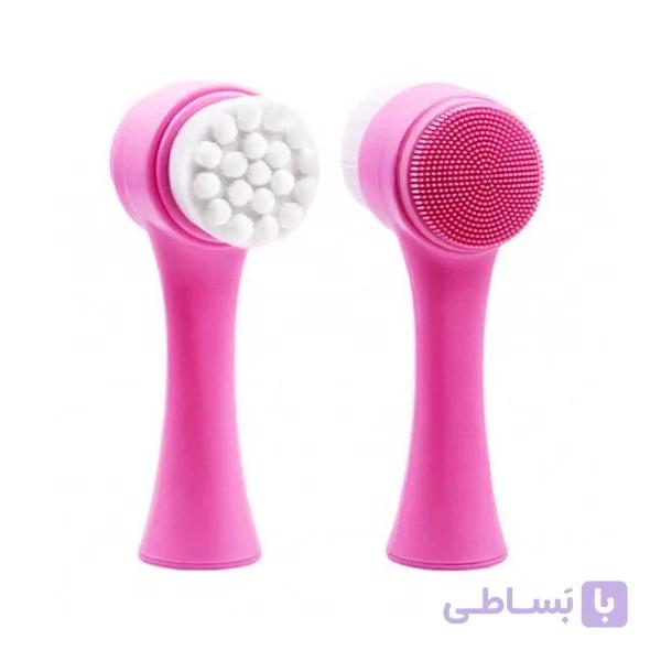 فیس براش دستی سیلیکونی مویی صورتی نوت Note