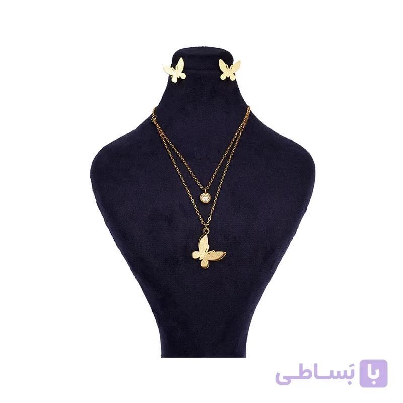 نیم ست دو لاین پروانه کد 402