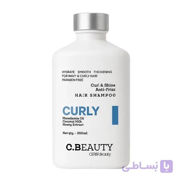شامپو مناسب موی فر سری 350 میل curly — تصویر 1