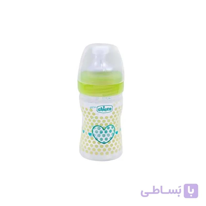شیشه شیر چیکو مدل Well Being گنجایش 150 میلی لیتر