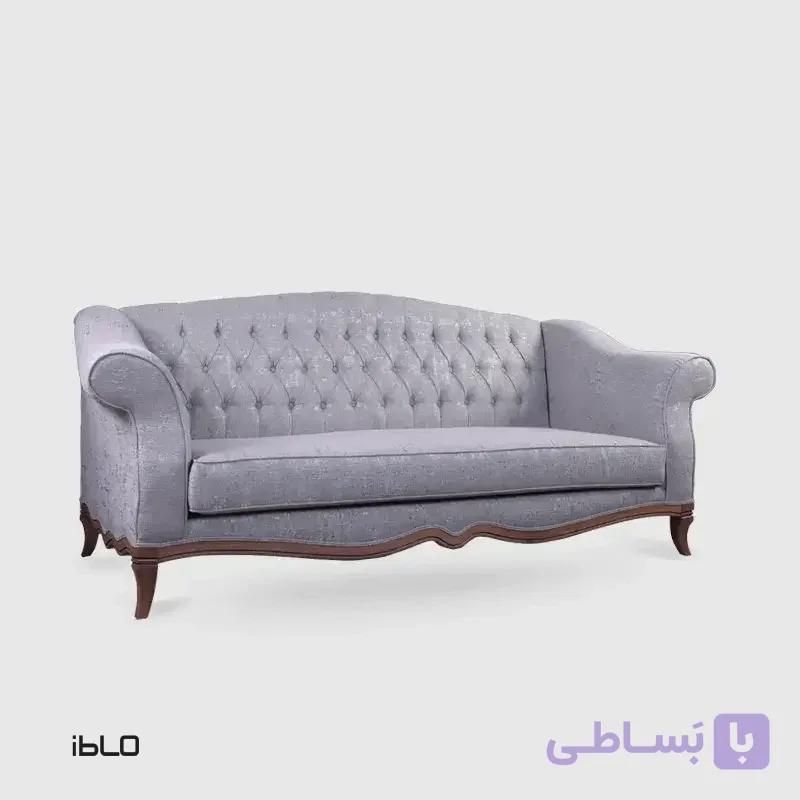 کاناپه سه نفره نئوکلاسیک لاوین (لمسه ای) — تصویر 1