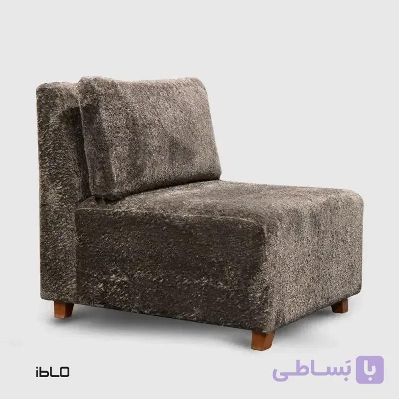 مبل ال راحتی دونفره الین (سبز یشمی) — تصویر 1