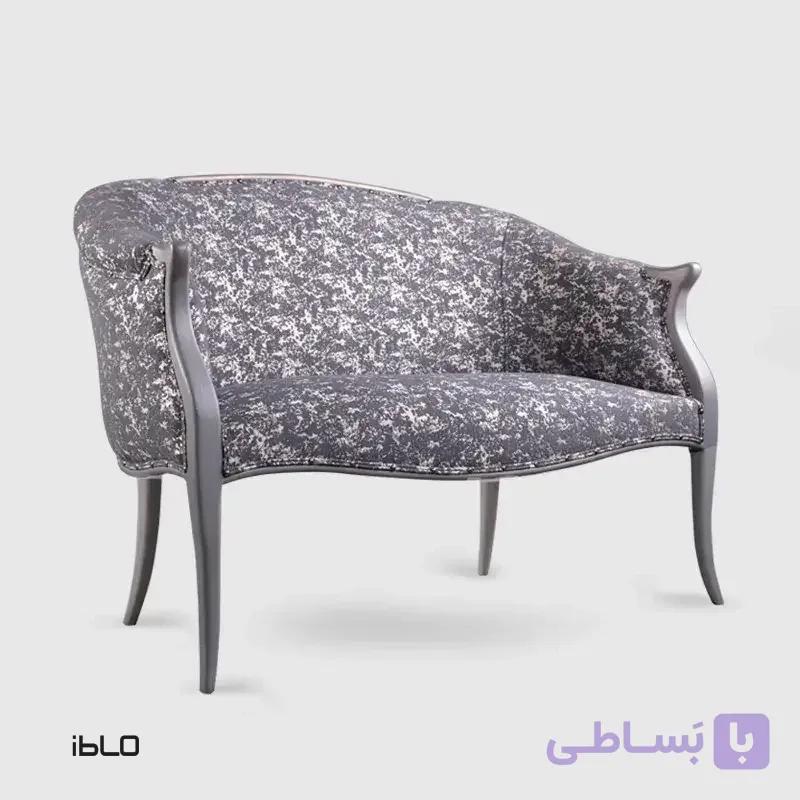 مبل دونفره نئوکلاسیک لنا (طوسی پتیه) — تصویر 1