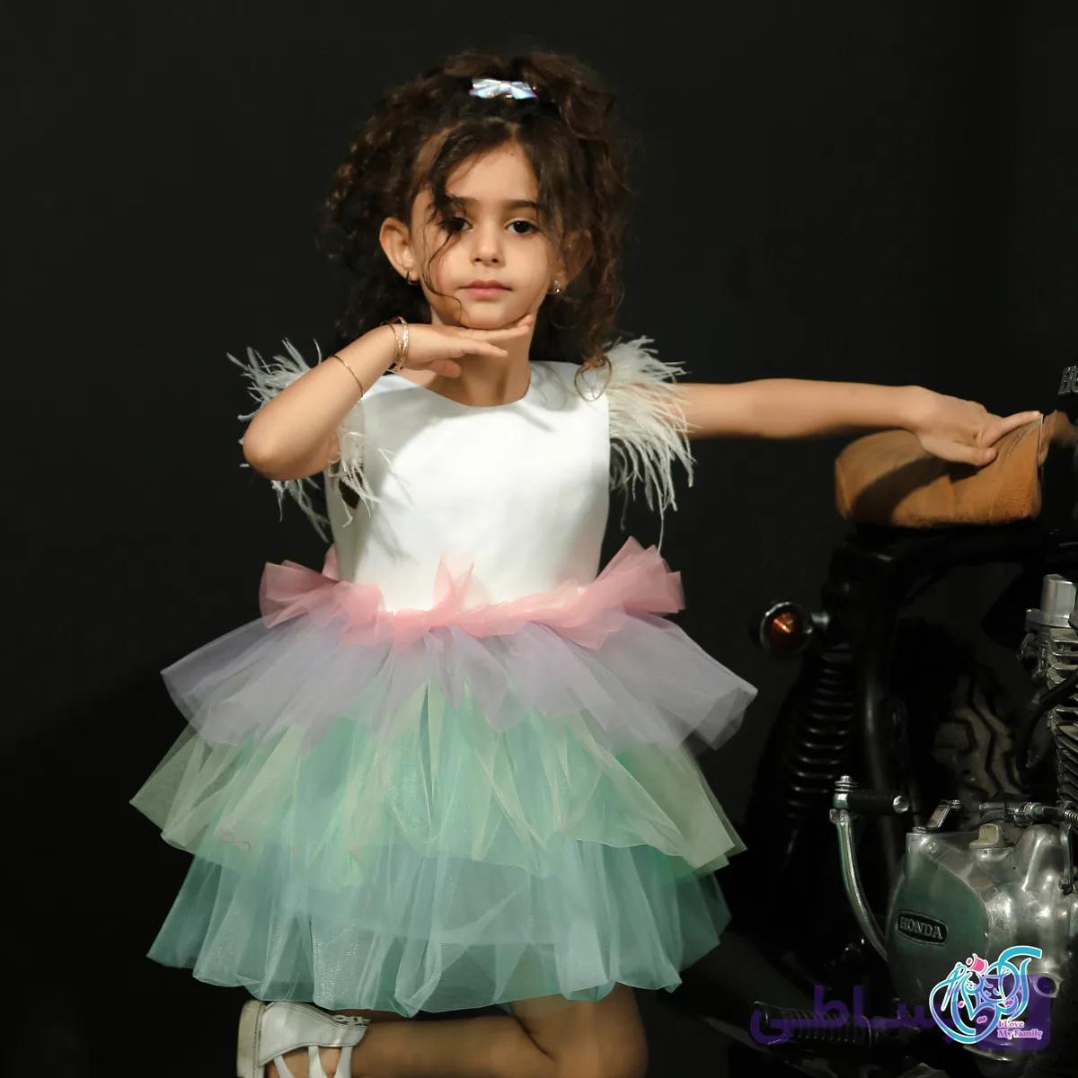 پیراهن دخترانه مدل تابش — تصویر 1