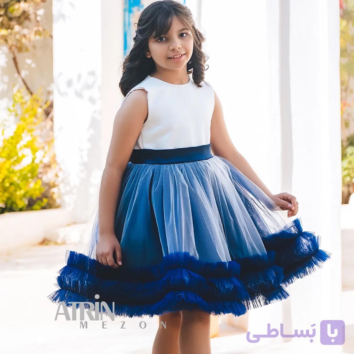 پیراهن دخترانه مدل ترانه — تصویر 1