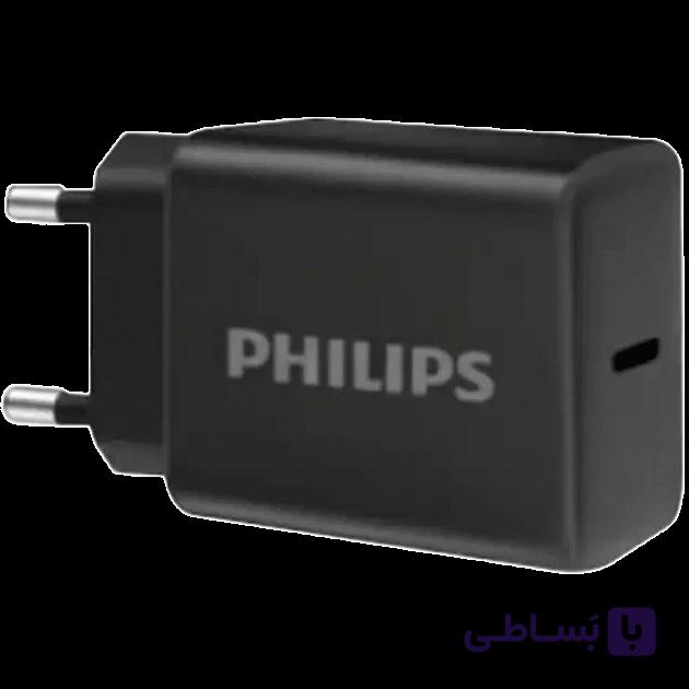 آداپتور و کابل شارژ Philips 30W مدل DLP5312NB گارانتی سی آوا — تصویر 1