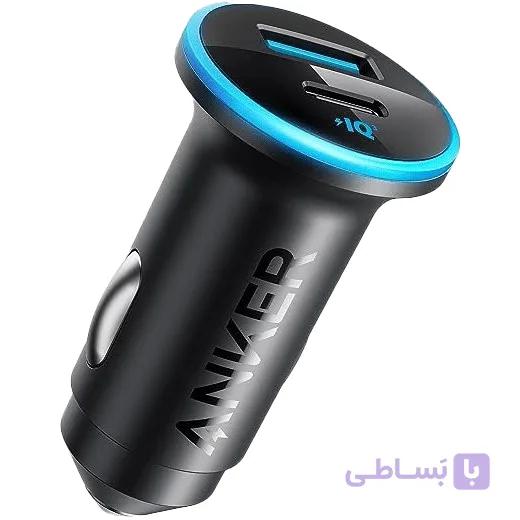 شارژر فندکی فست دو پورت ANKER مدل A2735H11 52.5W — تصویر 1
