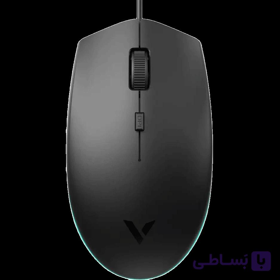 ماوس گیمینگ سیم‌دار rapoo مدل V11S گارانتی پانا — تصویر 1