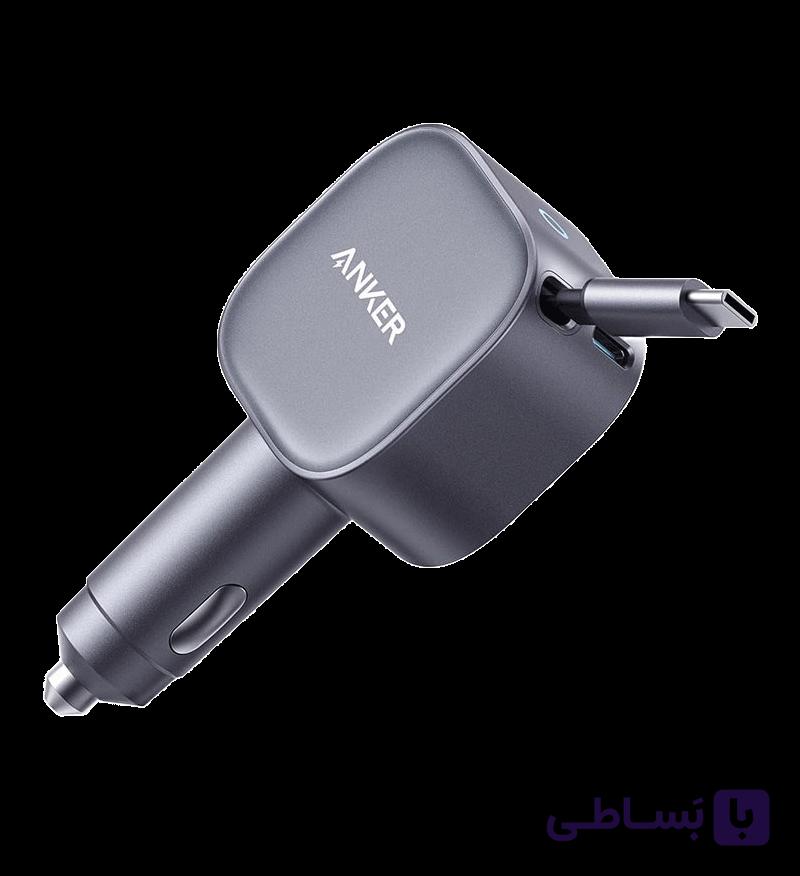 شارژر فندکی فست دو پورت ANKER مدل A2738HA2 75W گارانتی شرکتی — تصویر 1