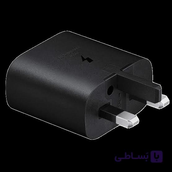 شارژر دیواری 3 پین Samsung 25W Type-C مدل EP-T2510NB با گارانتی حامیان — تصویر 1