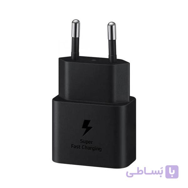 شارژر دیواری به همراه کابل samsung 25w اصل اصل EP-T2510XBEGWW — تصویر 1