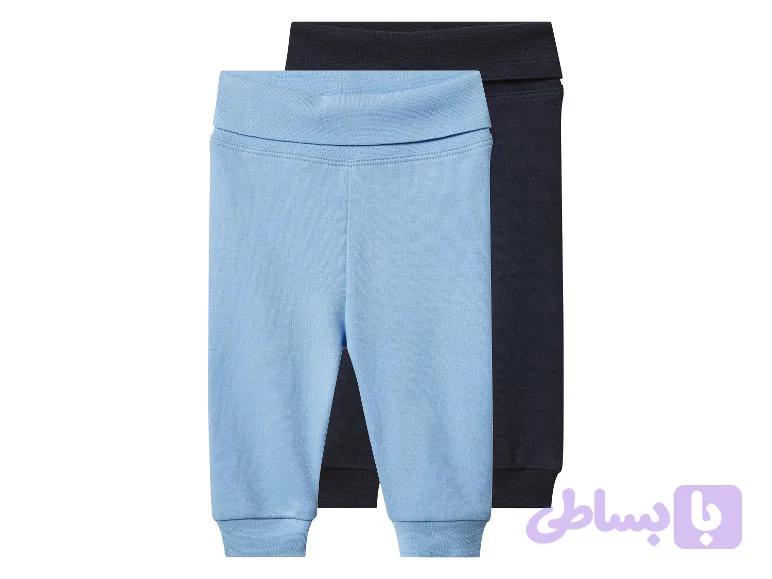 شلوار نوزادی پسرانه دو عددی لوپیلو ۱تا۲سال